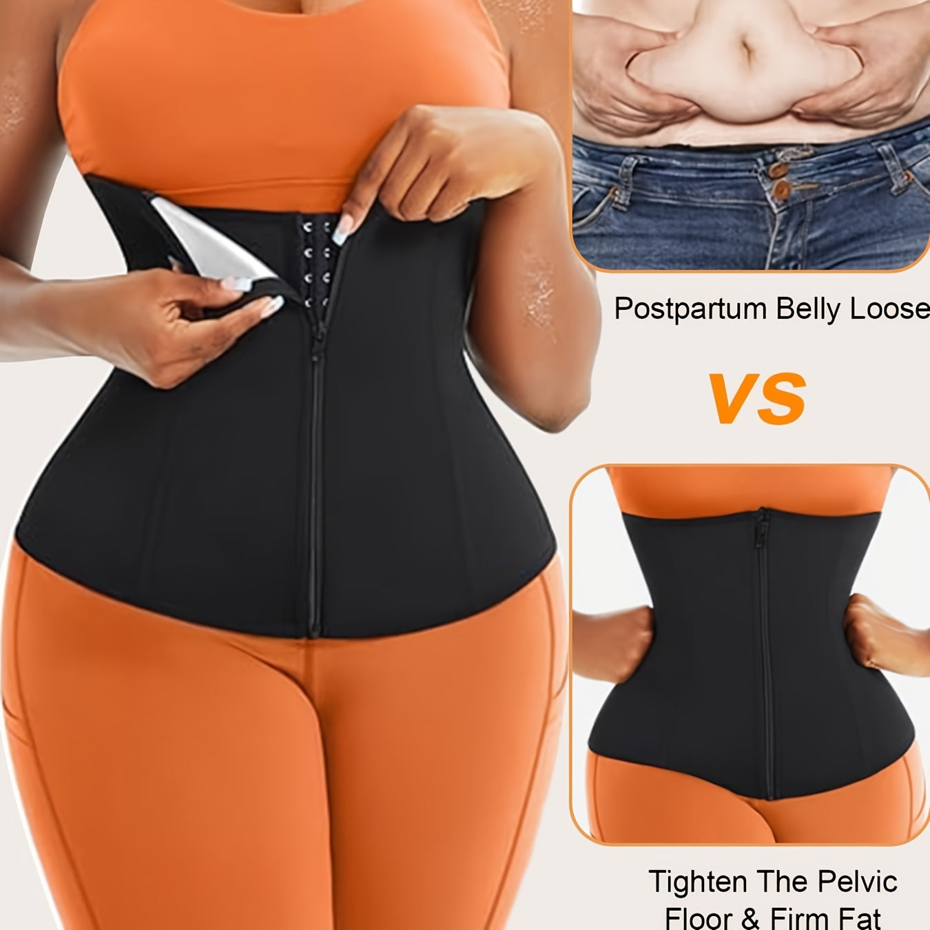 Women's Waist Trainer Trimmer, Slimming Abdomen Belt, Exercise Waist Belt, Sweat-absorbing Belly Belt, Sauna Belt