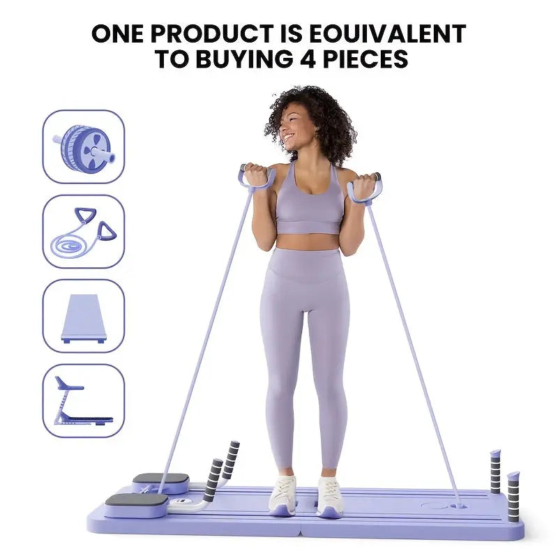 Pilates Board, Pilates Reformer, Multifunctional Abdominal Board, Ab Core Trainer, Ab Trainer Machine, Ab Board, Exercise Board, Abs Workout Equipment, Core Workout Equipment Nova Trendz