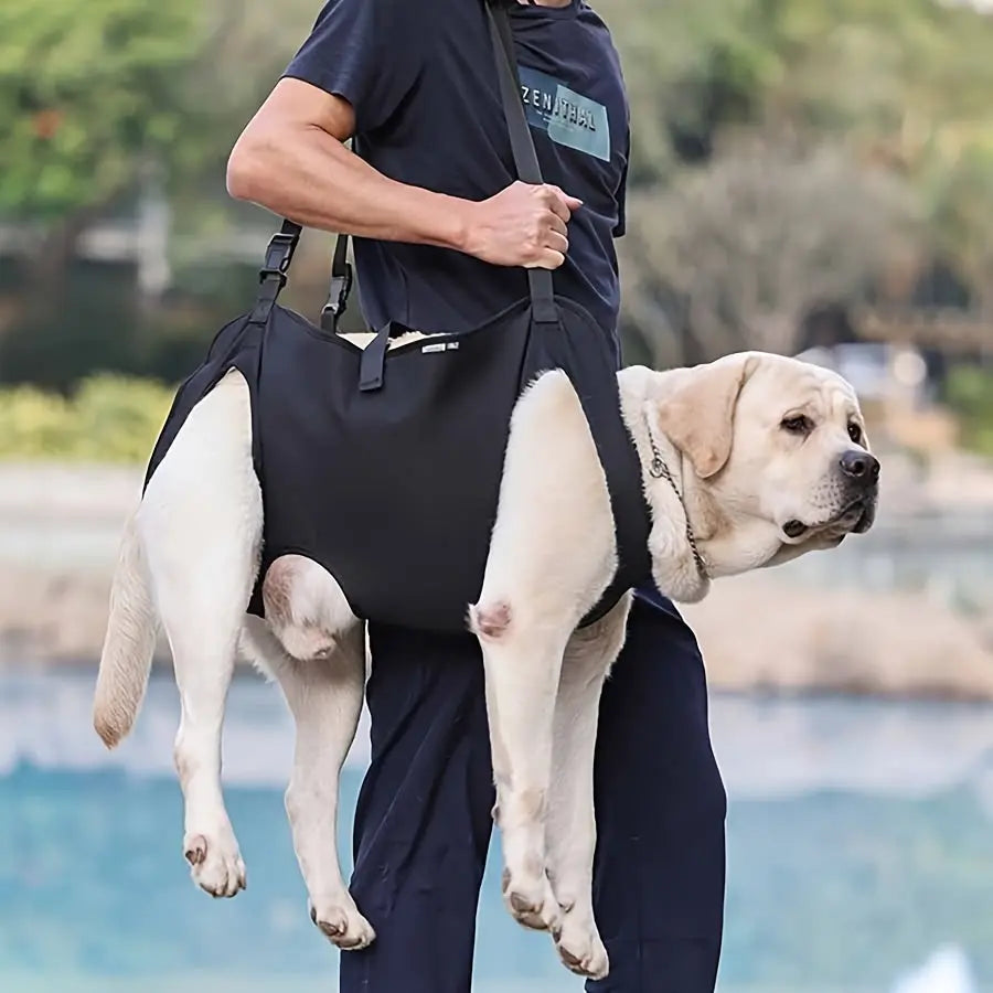 ComfortFit Pet Support Harness - Adjustable Lifting Sling for Elderly, Disabled, and Rehabilitative Exercise - Stair Assistance, Health & Beauty Care Accessory for Senior Dogs, Arthritis, and Post-Surgery Recovery Nova Trendz