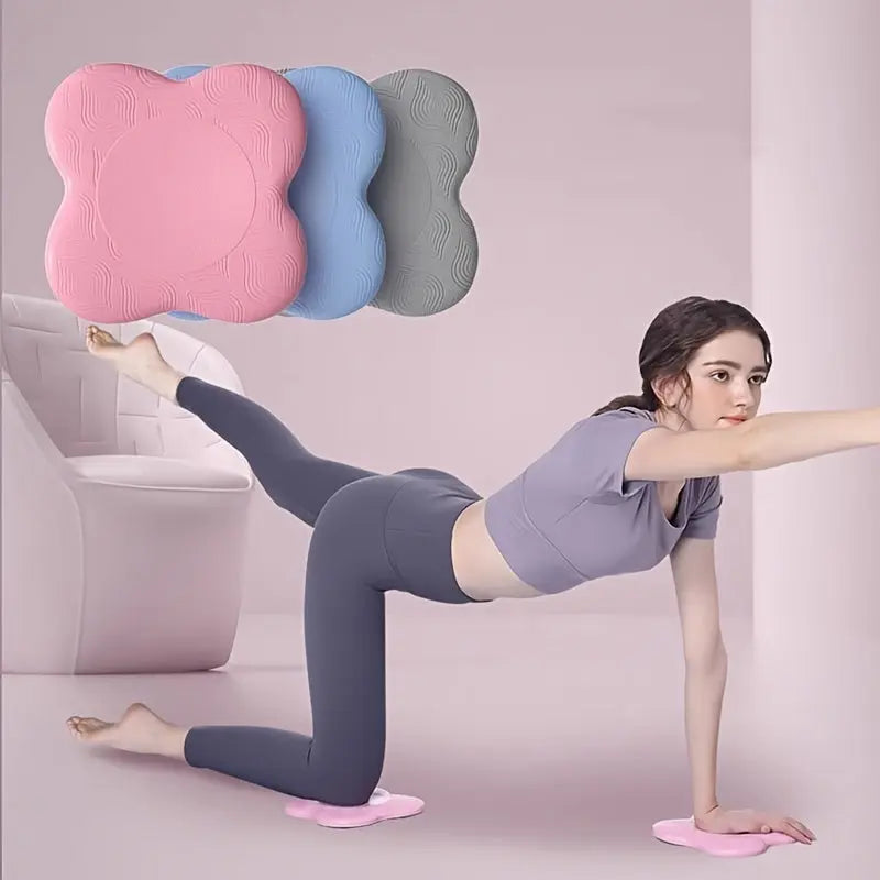 2pcs Fitness Yoga Kneeling Pads, Suitable For Flat Support, Strength Training, Yoga And Pilates Exercise Nova Trendz