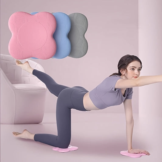 2pcs Fitness Yoga Kneeling Pads, Suitable For Flat Support, Strength Training, Yoga And Pilates Exercise