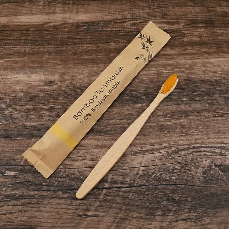 10Pcs Colorful Toothbrush Natural Bamboo Tooth Brush Set Soft Bristle Charcoal Teeth Eco Bamboo Toothbrushes Dental Oral Care (75g)50357526-C11-401
