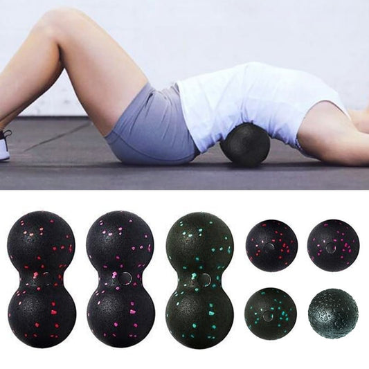 Lacrosse Myofascia Ball Peanut Massage Ball Myofascia Massage High Density Lightweight Exercise Muscle Relaxation Yoga - Mother's Day Gift