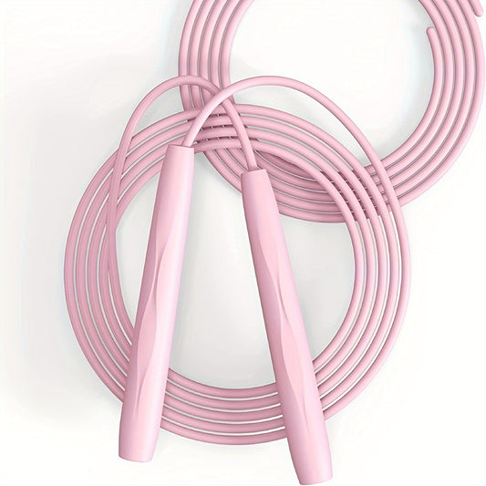 Adjustable Rapid Speed Jump Rope - Tangle Free Skipping Rope - Suitable For Fitness, Workout, Exercise And Weight Loss - 1pc