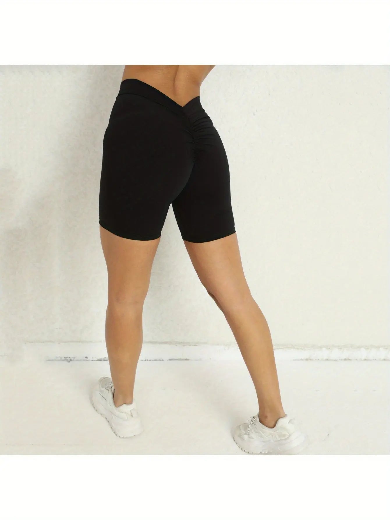 High Waist Tummy Control Yoga Shorts for Women, Soft Spandex Biker Shorts for Exercise Workout Butt Lifting Tights Women's Short Pants Nova Trendz