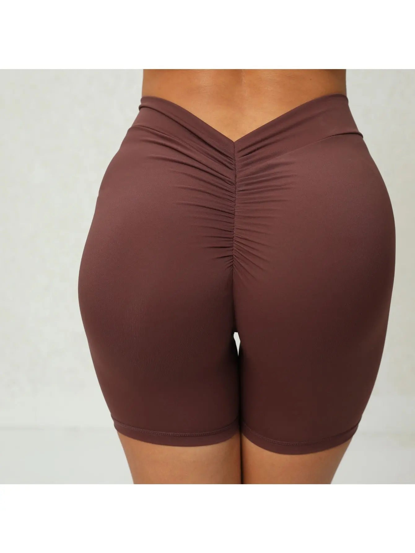 High Waist Tummy Control Yoga Shorts for Women, Soft Spandex Biker Shorts for Exercise Workout Butt Lifting Tights Women's Short Pants Nova Trendz