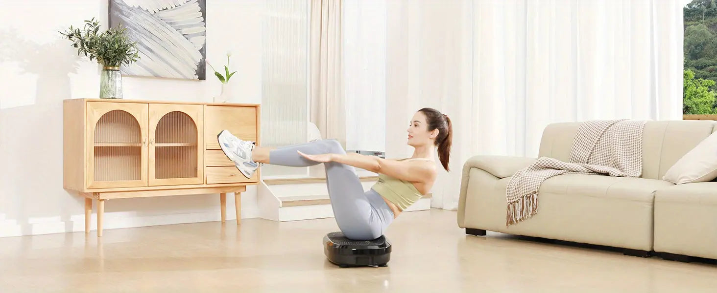 Vibration Plate Equipment- Whole Body Workout Equipment for Women, And Silicone Pedal, Gift Stocking, Christmas Gift for Your Family Nova Trendz