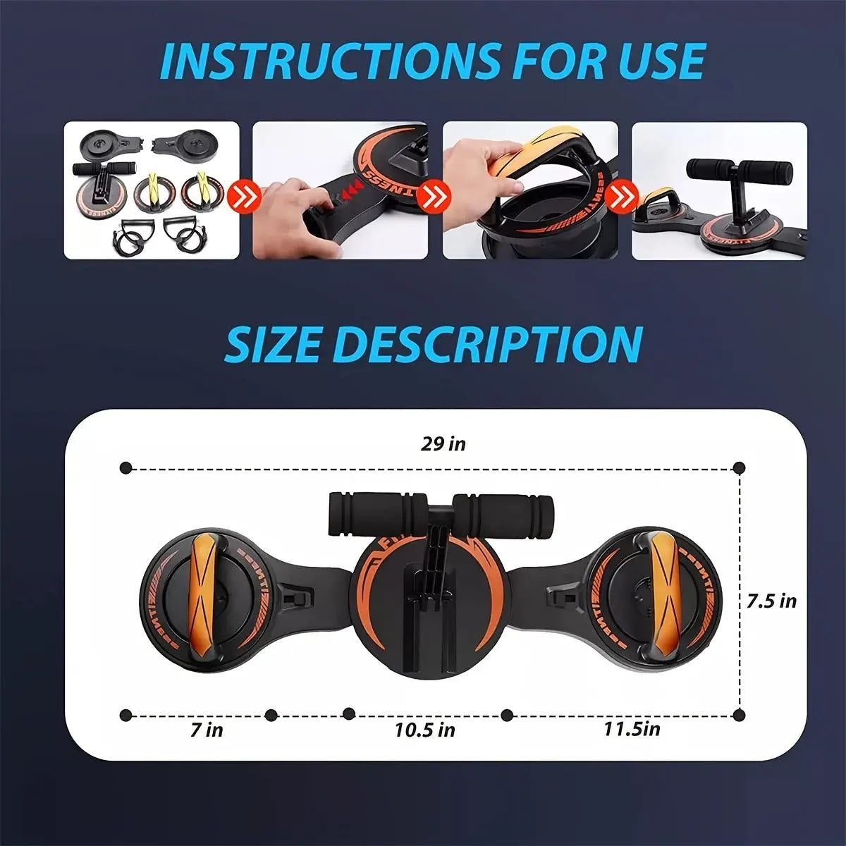 Push Up Board Portable Exercise Equipment, Multi-Functional Pushup Stands System for Fitness Floor Chest Muscle Exercise, 90-180 Adjustable Grip, Professional Equipment Burn Fat Strength Training Arm Men & Women Weights Nova Trendz
