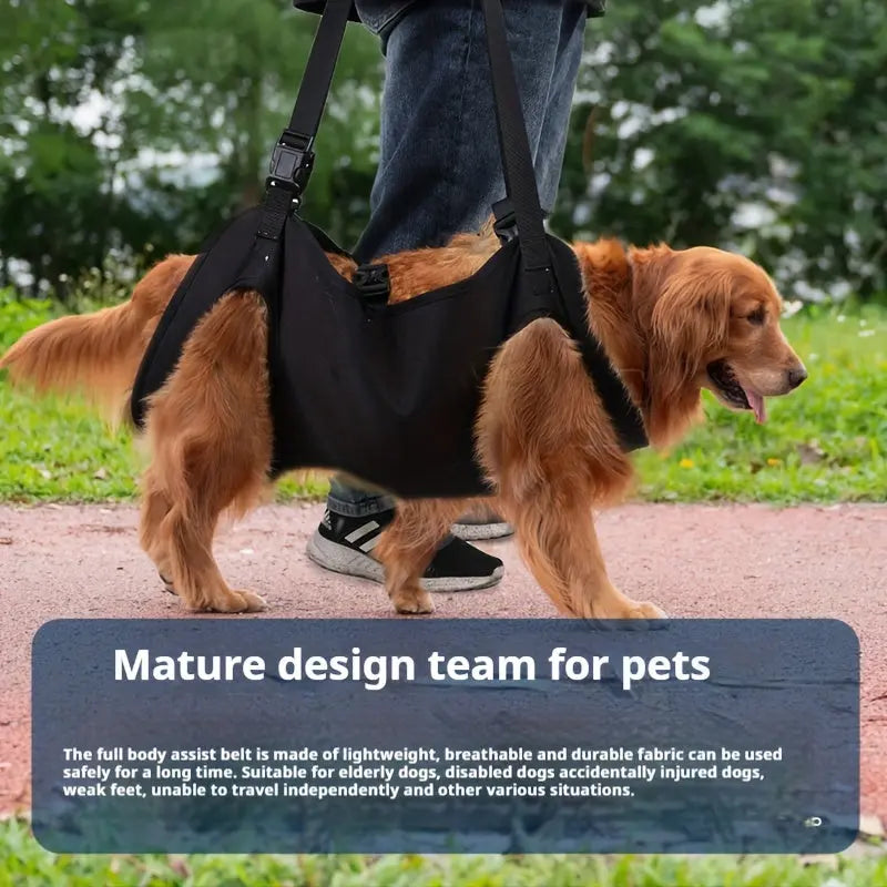 ComfortFit Pet Support Harness - Adjustable Lifting Sling for Elderly, Disabled, and Rehabilitative Exercise - Stair Assistance, Health & Beauty Care Accessory for Senior Dogs, Arthritis, and Post-Surgery Recovery Nova Trendz
