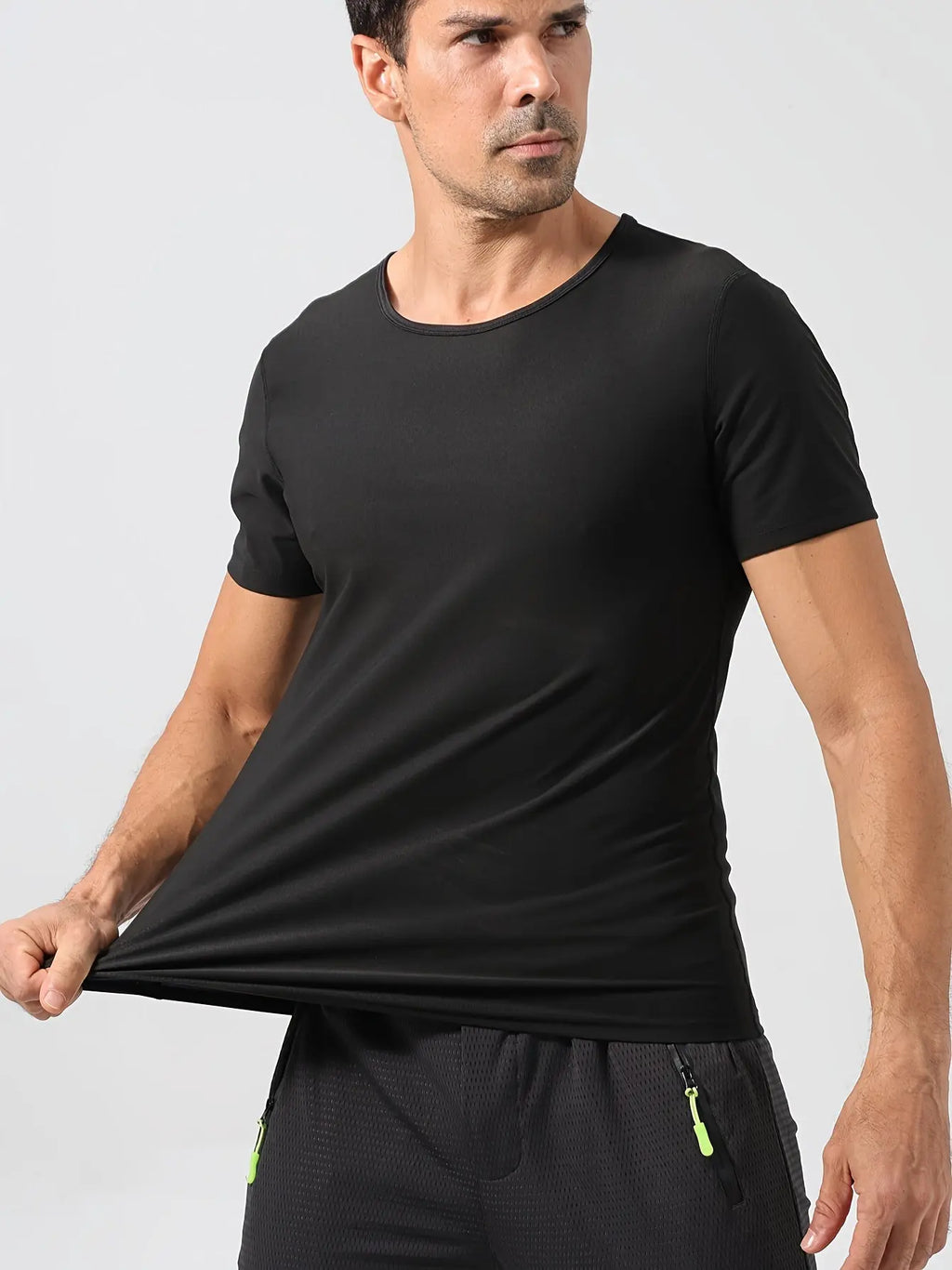 Sauna Shirt For Men, Short Sleeve Sauna Suit For Men Weight Loss, Sweat Body Shaper Sauna Vest For Men Gym Exercise Sauna Top Nova Trendz