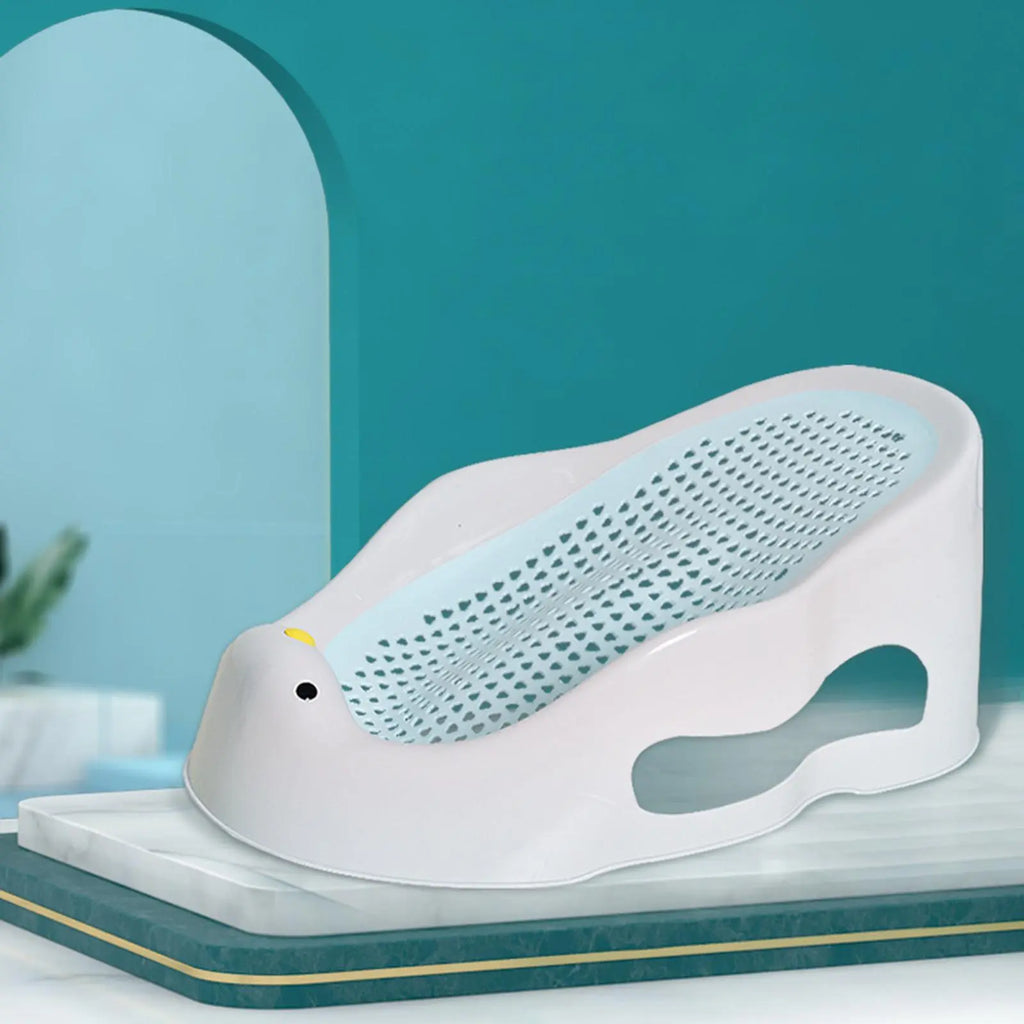 Baby Bath Support Portable Soft Non-Slip Lounger for 0-6 Months Infant blue Nova Trendz