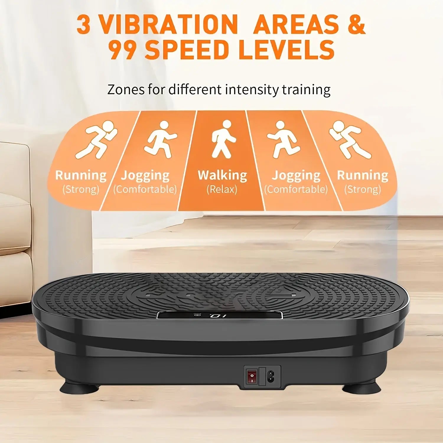 Vibration Plate Equipment- Whole Body Workout Equipment for Women, And Silicone Pedal, Gift Stocking, Christmas Gift for Your Family Nova Trendz