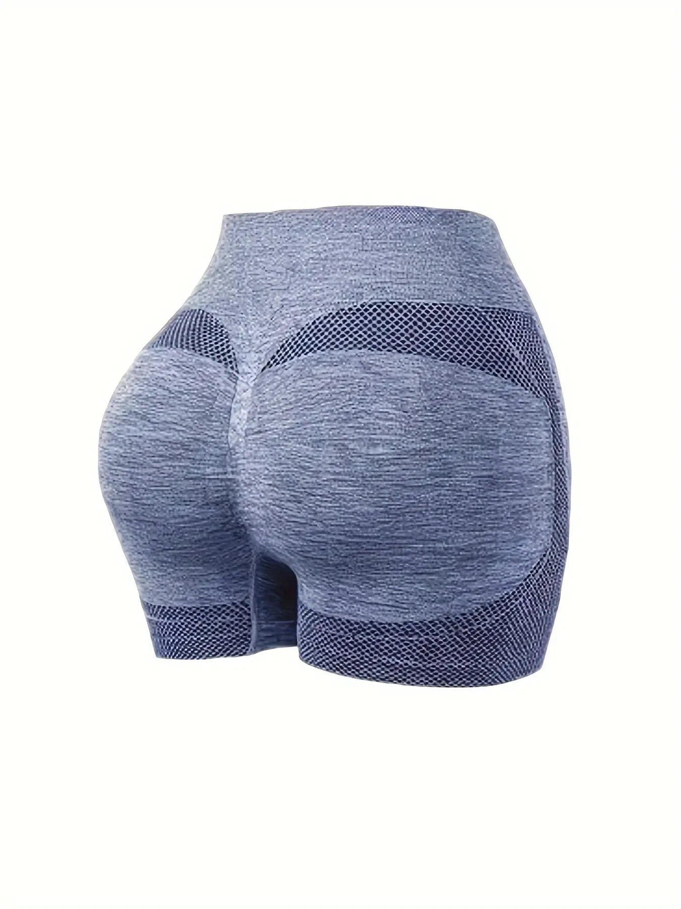 4-Piece High Waisted Seamless Sports Shorts Set - Ultra Comfortable, Breathable, Moisture-Wicking, Quick-Drying, Four-Way Stretch, Solid Color - Ideal for Yoga, Gym Exercise, Womens All-Season Sports Underwear Nova Trendz