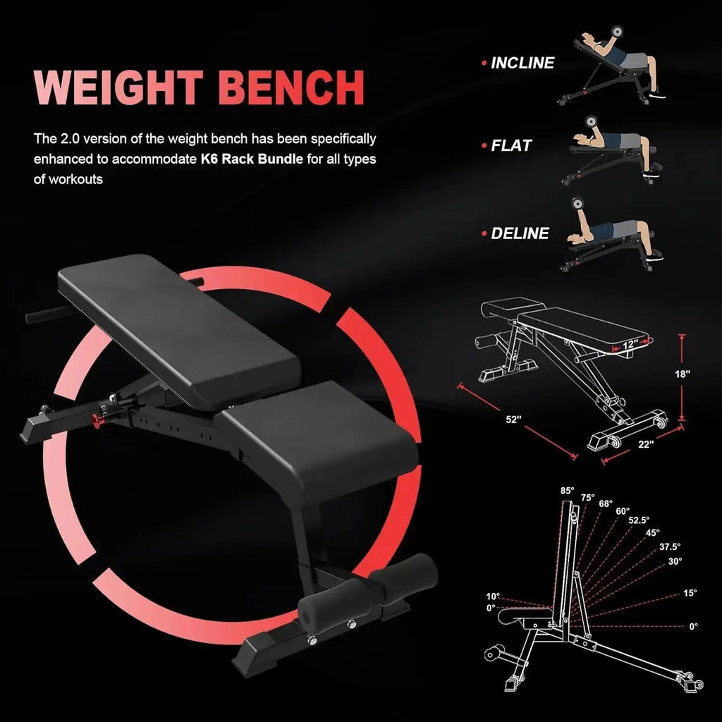 Mikolo Power Cage, Power Rack with Cable Crossover System, 1500LBS Squat Rack with LAT Pull Down System, Workout Cage with Pulley System for Fitness Home Gym Nova Trendz