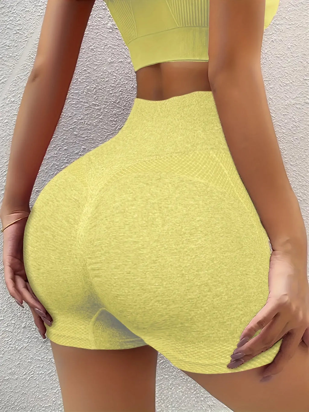 5pcs High-Waisted Seamless Comfort Stretch Shorts - Women's Hip Lifting Underwear & Exercise Shorts for Fitness, Gym, and Everyday Wear - Breathable, Moisture-Wicking, and Four-Way Stretch Fabric Nova Trendz