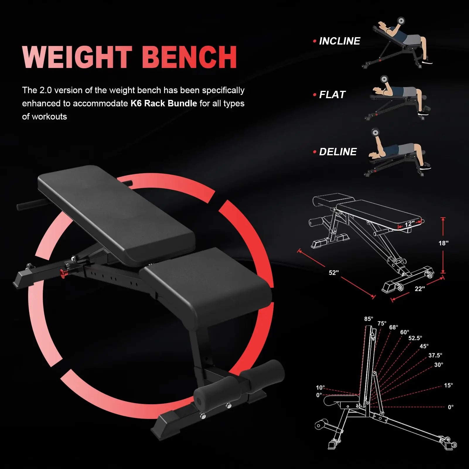 Mikolo Power Cage, Power Rack with Cable Crossover System, 1500LBS Squat Rack with LAT Pull Down System, Workout Cage with Pulley System for Fitness Home Gym Nova Trendz