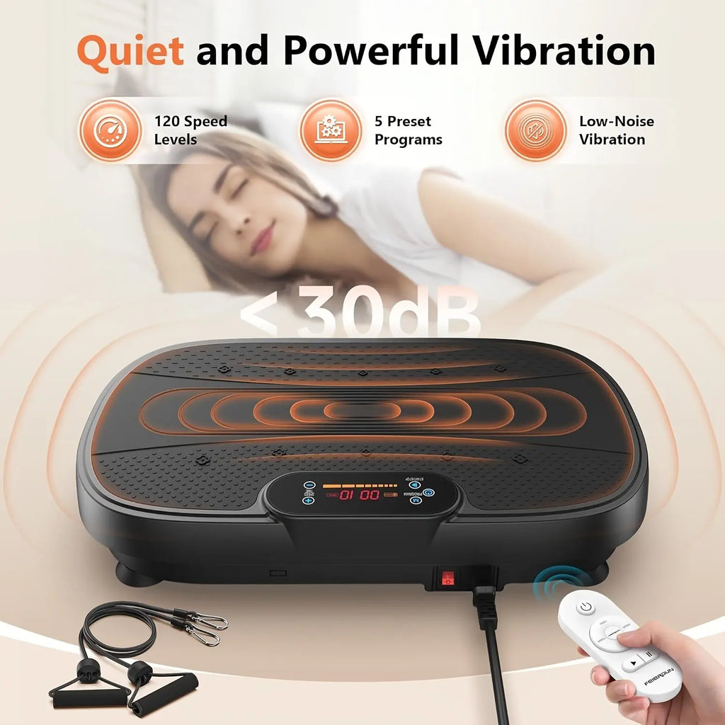 Vibration Plate Equipment- Whole Body Workout Equipment for Women, And Silicone Pedal, Gift Stocking, Christmas Gift for Your Family Nova Trendz