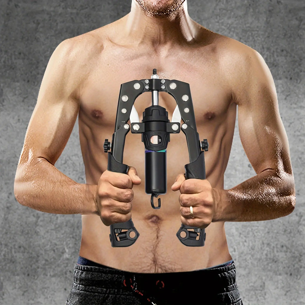 Twister Arm Exerciser - Adjustable 22-440lbs Hydraulic Abdominal Exercise Wheel Nova Trendz
