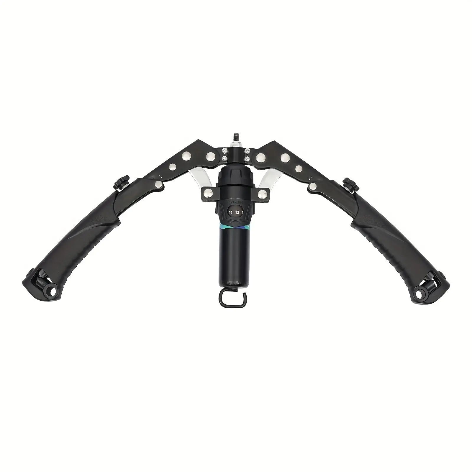 Twister Arm Exerciser - Adjustable 22-440lbs Hydraulic Abdominal Exercise Wheel Nova Trendz