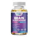 Brain Supplement - Boosts Brain Function, Helps Improve Memory, Intelligence and Concentration - 120 Capsules Nova Trendz