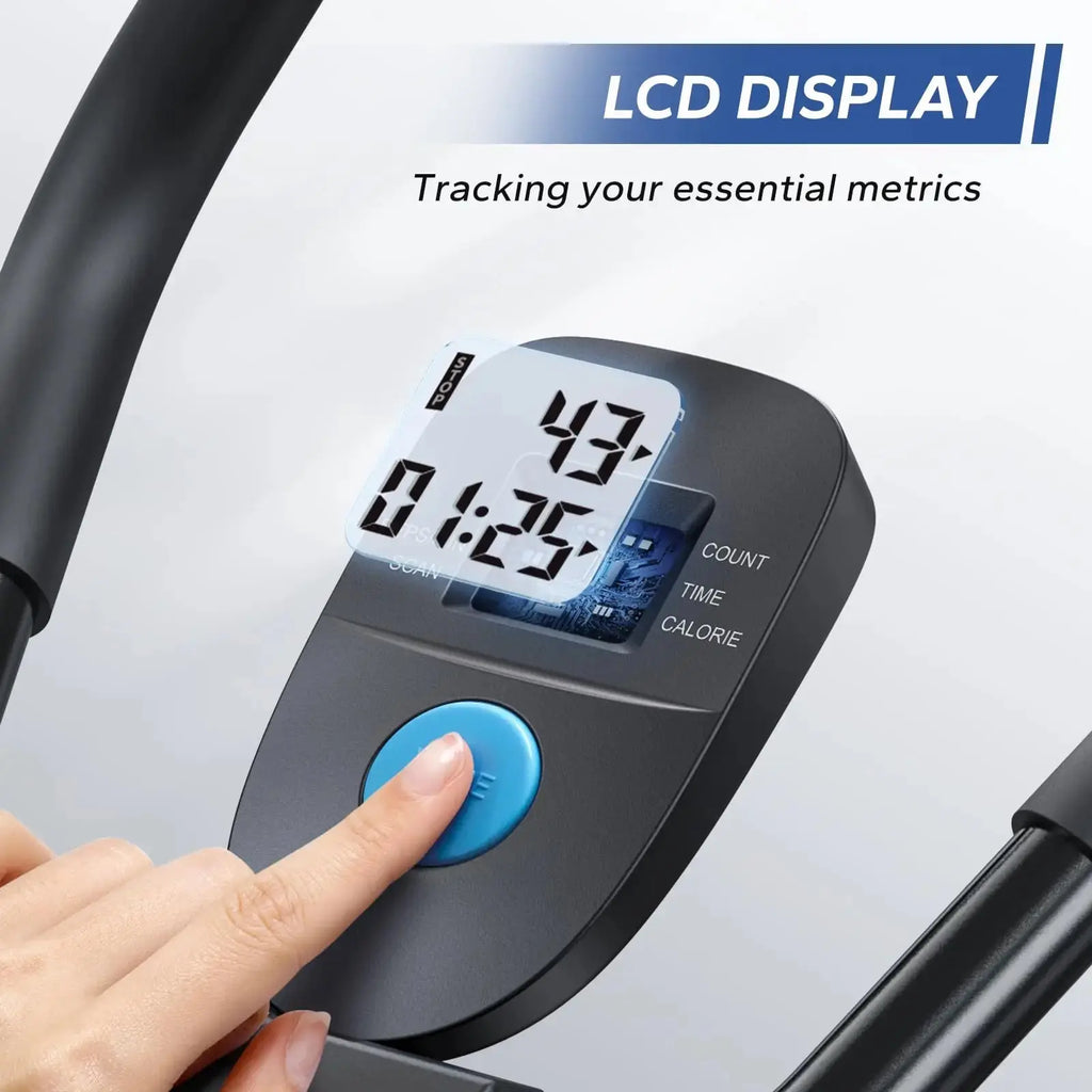 MERACH Ab Machine Adjustable Trainer Workout Foldable Knee Protection Abdominal Exercise Machine Core Ab Exercise System Trainer Nova Trendz