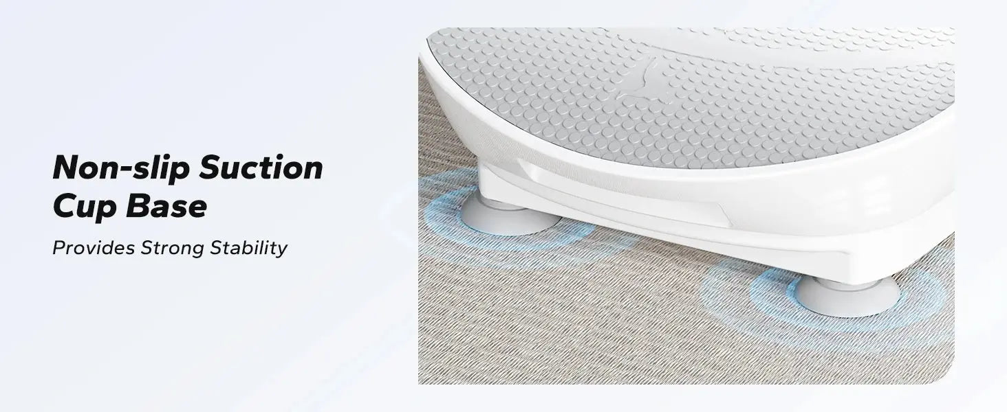 MERACH Vibration Plate Exercise Machine Whole Body Workout Power Vibrate Fitness Platform Vibration Plate Weight Loss & Shaping Nova Trendz