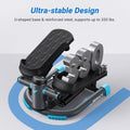 MERACH Stepper Upgrade Dual-Action Stepper 330LBS Capacity Exercise Equipment with Resistance Bands for Home or Gym Body Workout Nova Trendz