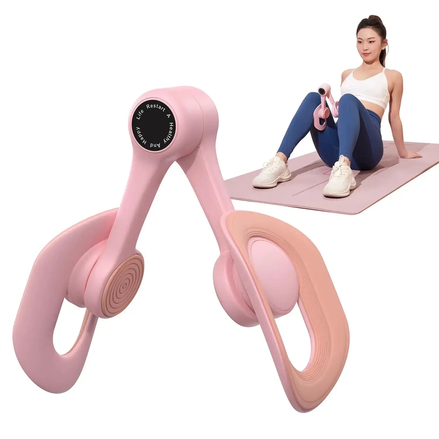 MERACH Thigh Trainer Pelvic Floor Muscle Trainer/Inner Thigh Exercise Workout Equipment Pilates Pelvic Floor Strengthen Device Nova Trendz