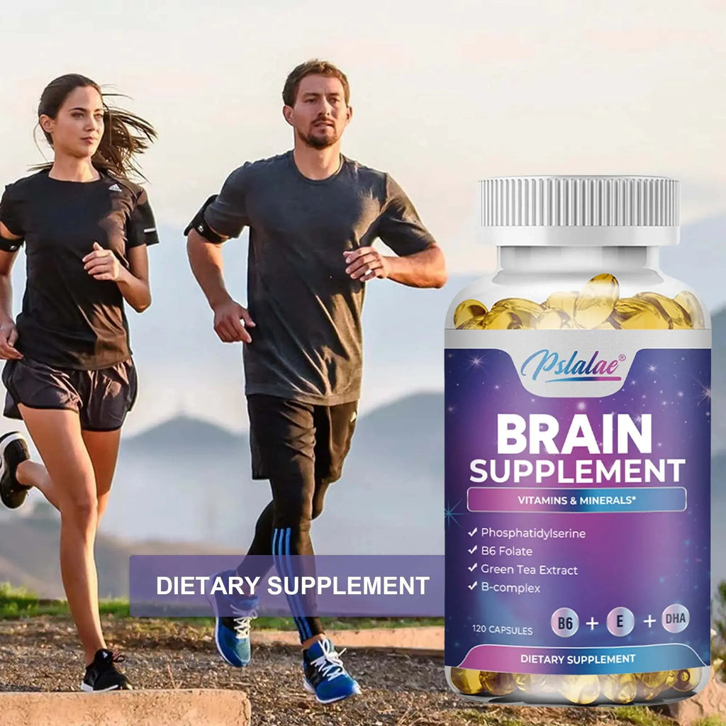 Brain Supplement - Boosts Brain Function, Helps Improve Memory, Intelligence and Concentration - 120 Capsules Nova Trendz
