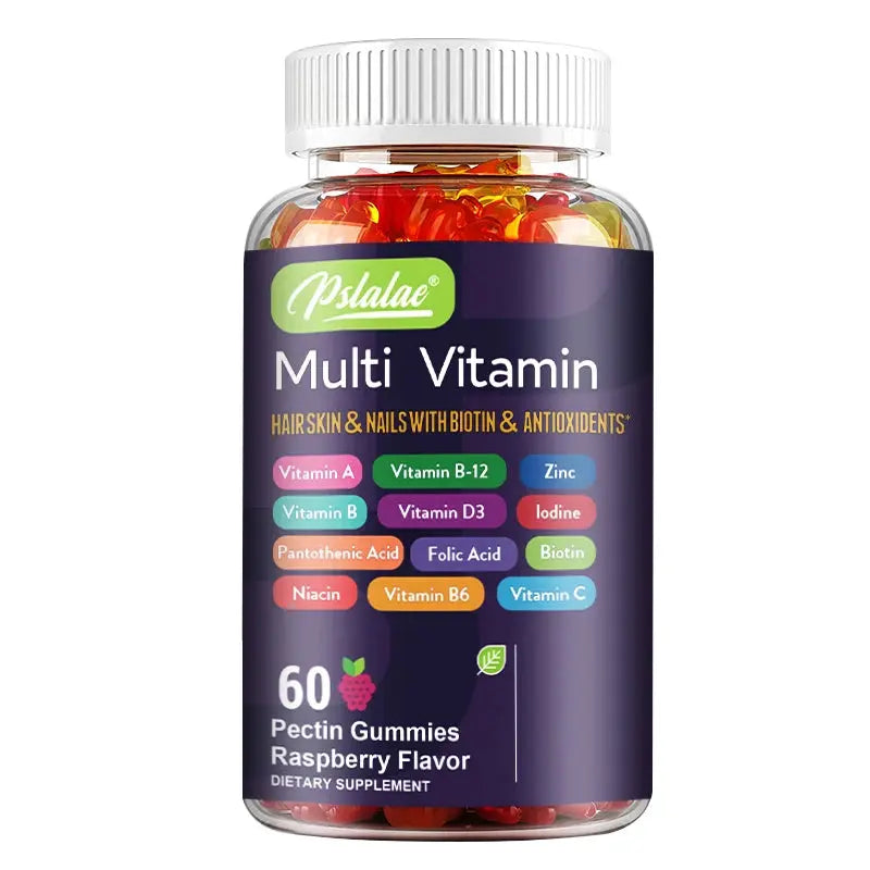 Multivitamin Gummies - with Vitamins and Minerals - Enhances Energy Levels, Immune Support, Antioxidant - 60 Gummies Nova Trendz