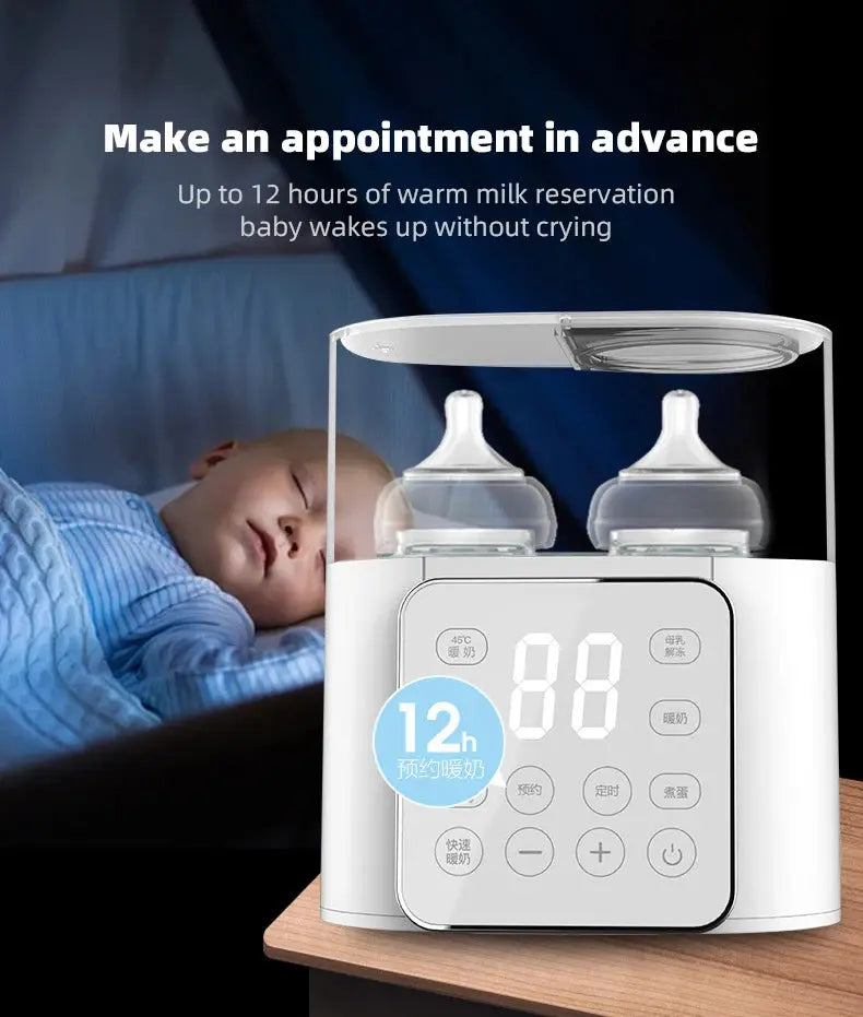 Baby Bottle Warmer Multi function Fast Baby Accessories Food Heater Milk Warmer Steriliser with ACcurate Temperature Control Nova Trendz