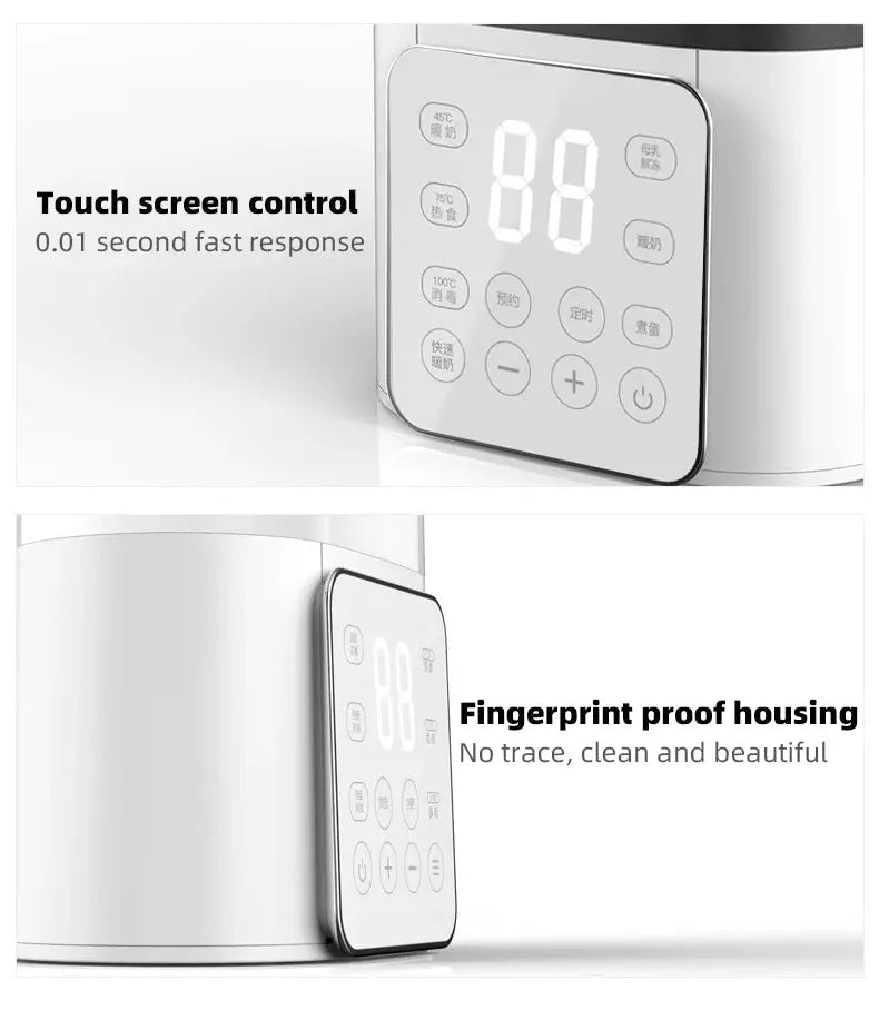 Baby Bottle Warmer Multi function Fast Baby Accessories Food Heater Milk Warmer Steriliser with ACcurate Temperature Control Nova Trendz