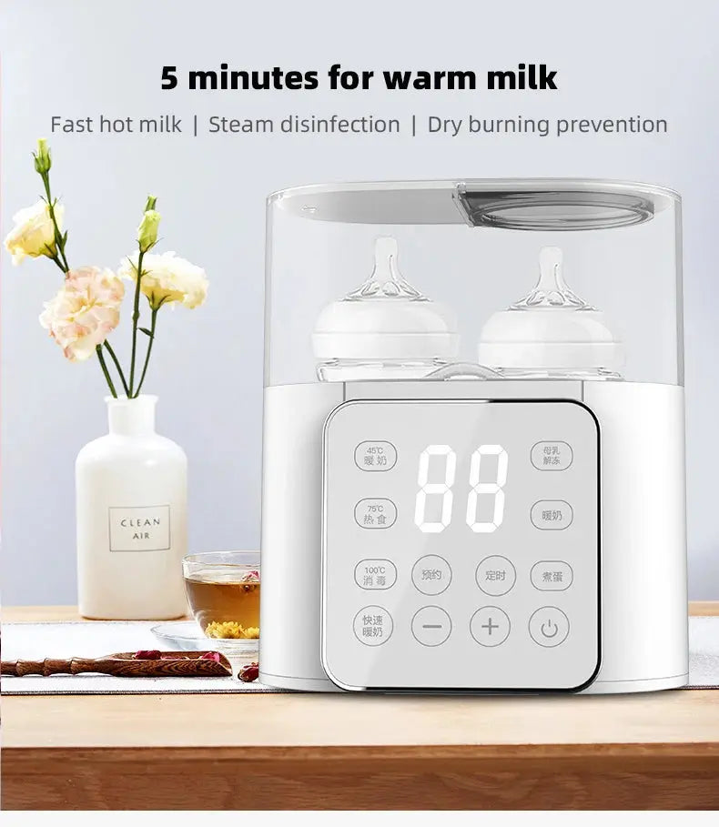 Baby Bottle Warmer Multi function Fast Baby Accessories Food Heater Milk Warmer Steriliser with ACcurate Temperature Control Nova Trendz