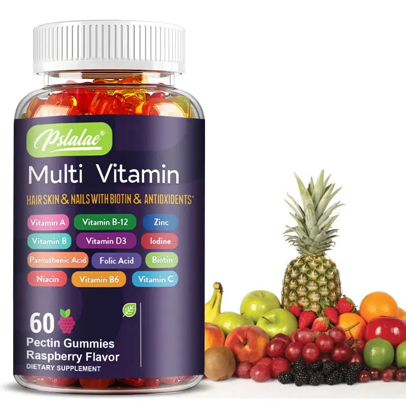 Multivitamin Gummies - with Vitamins and Minerals - Enhances Energy Levels, Immune Support, Antioxidant - 60 Gummies Nova Trendz