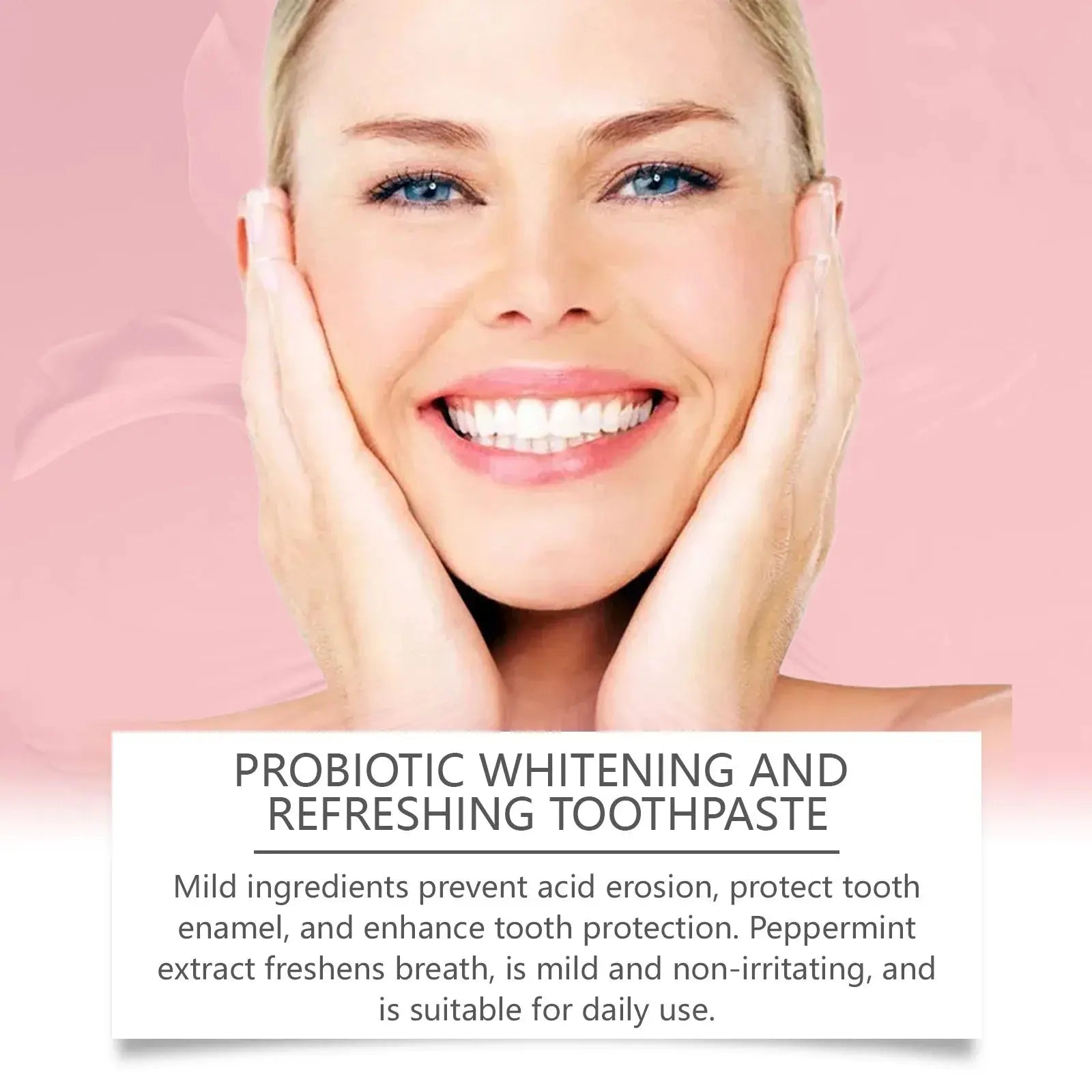 Oralhoe 100g Sp4 Probiotic Brightening Teeth Toothpaste Plaque Stain Remove Oral Hygiene Cleaning Fresh Breath Dental Toothpaste Nova Trendz