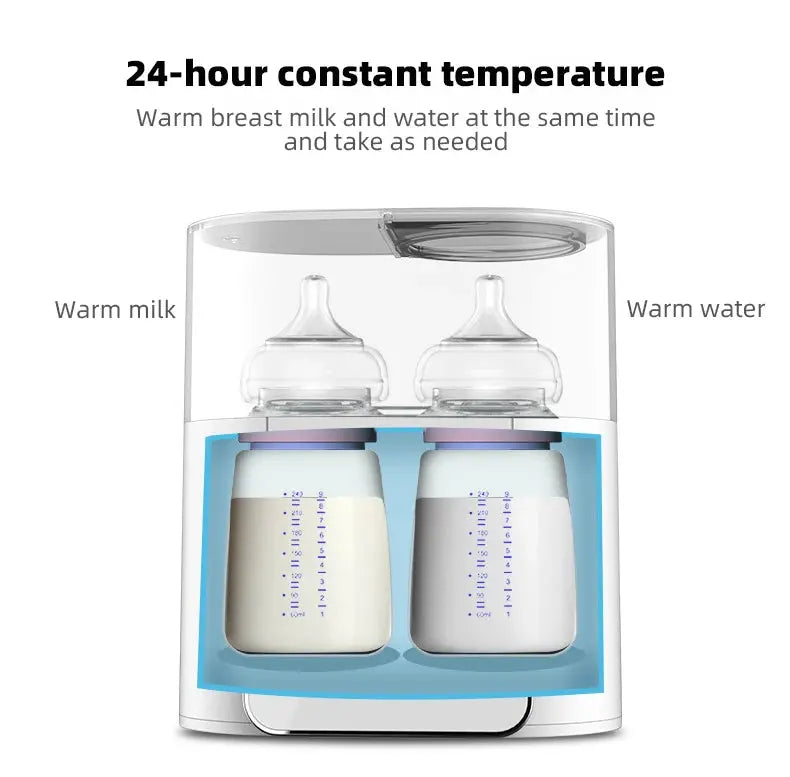 Baby Bottle Warmer Multi function Fast Baby Accessories Food Heater Milk Warmer Steriliser with ACcurate Temperature Control Nova Trendz
