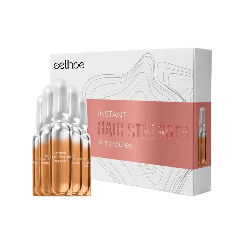 Eelhoe 2mlx7 Instant Hair Reborn Ampoules Anti Hair Loss Nourish Scalp Smooth Repair Regrowth Thicken Hair Strength Ampoules Nova Trendz