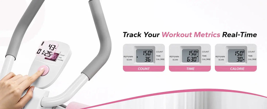 MERACH Ab Machine Adjustable Trainer Workout Foldable Knee Protection Abdominal Exercise Machine Core Ab Exercise System Trainer Nova Trendz