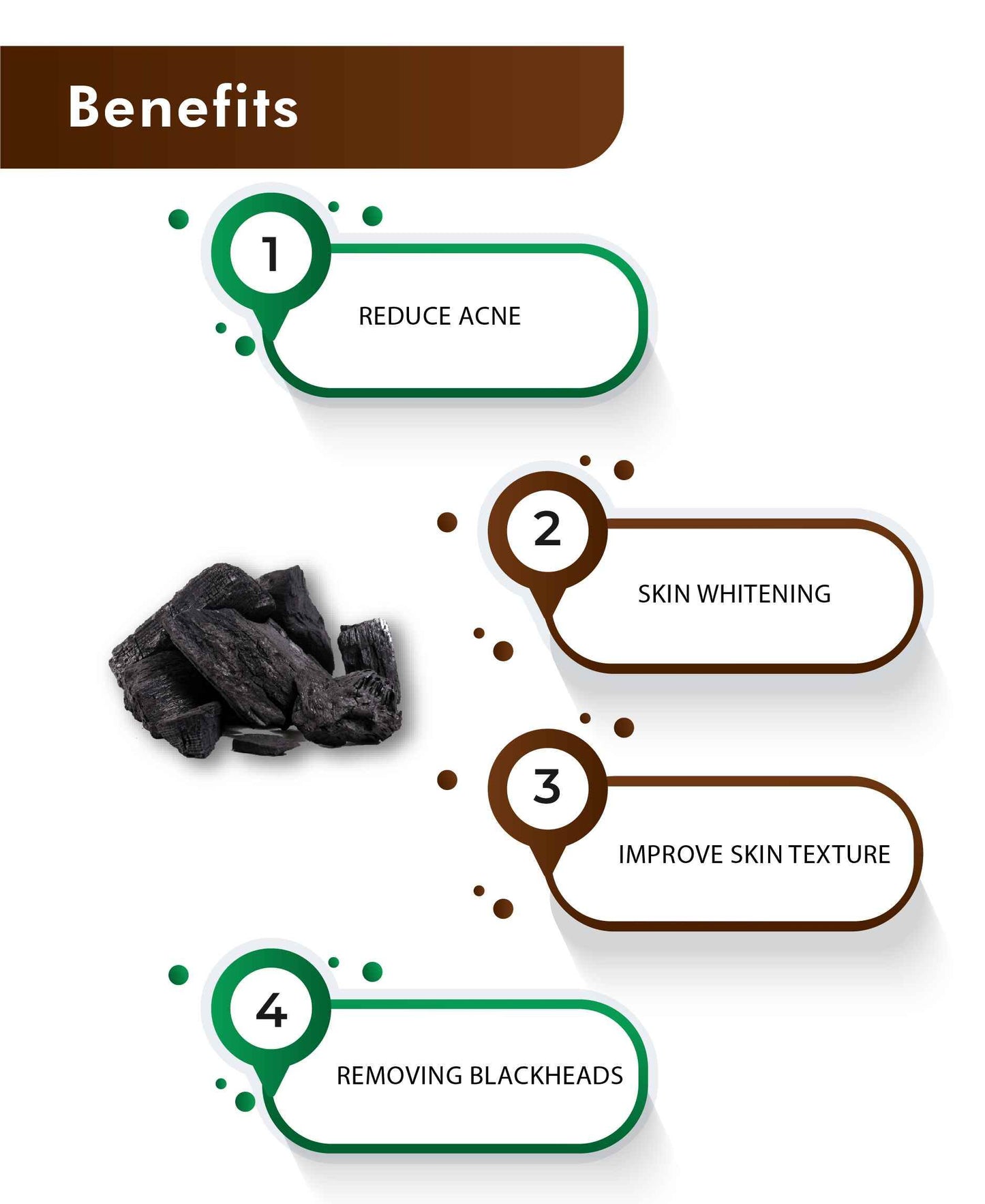 H&C Activated Charcoal Capsules for Natural Detox, Digestion & Bloating Relief