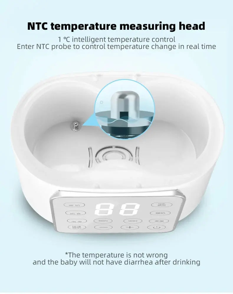 Baby Bottle Warmer Multi function Fast Baby Accessories Food Heater Milk Warmer Steriliser with ACcurate Temperature Control Nova Trendz