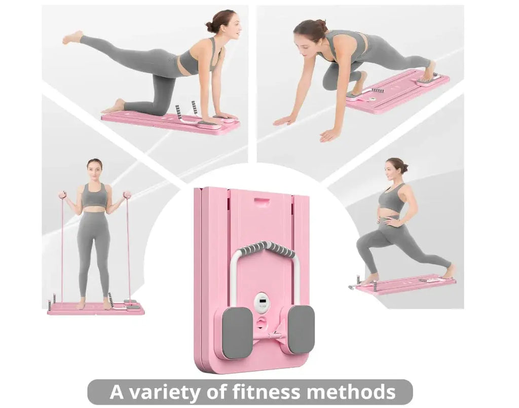 U.S FAST SHIPPING!!! Adjustable Pilates Board, Home Workout | Ab & Push-up Workout Board- Yoga Nova Trendz