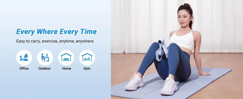 MERACH Thigh Trainer Pelvic Floor Muscle Trainer/Inner Thigh Exercise Workout Equipment Pilates Pelvic Floor Strengthen Device Nova Trendz