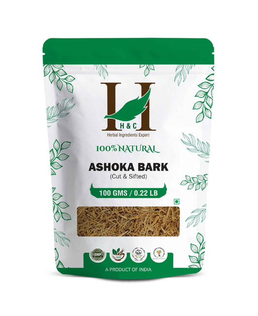 H&C Ashoka Bark Cut & Sifted Herbal Tea for Women’s Wellness & Hormonal Balance