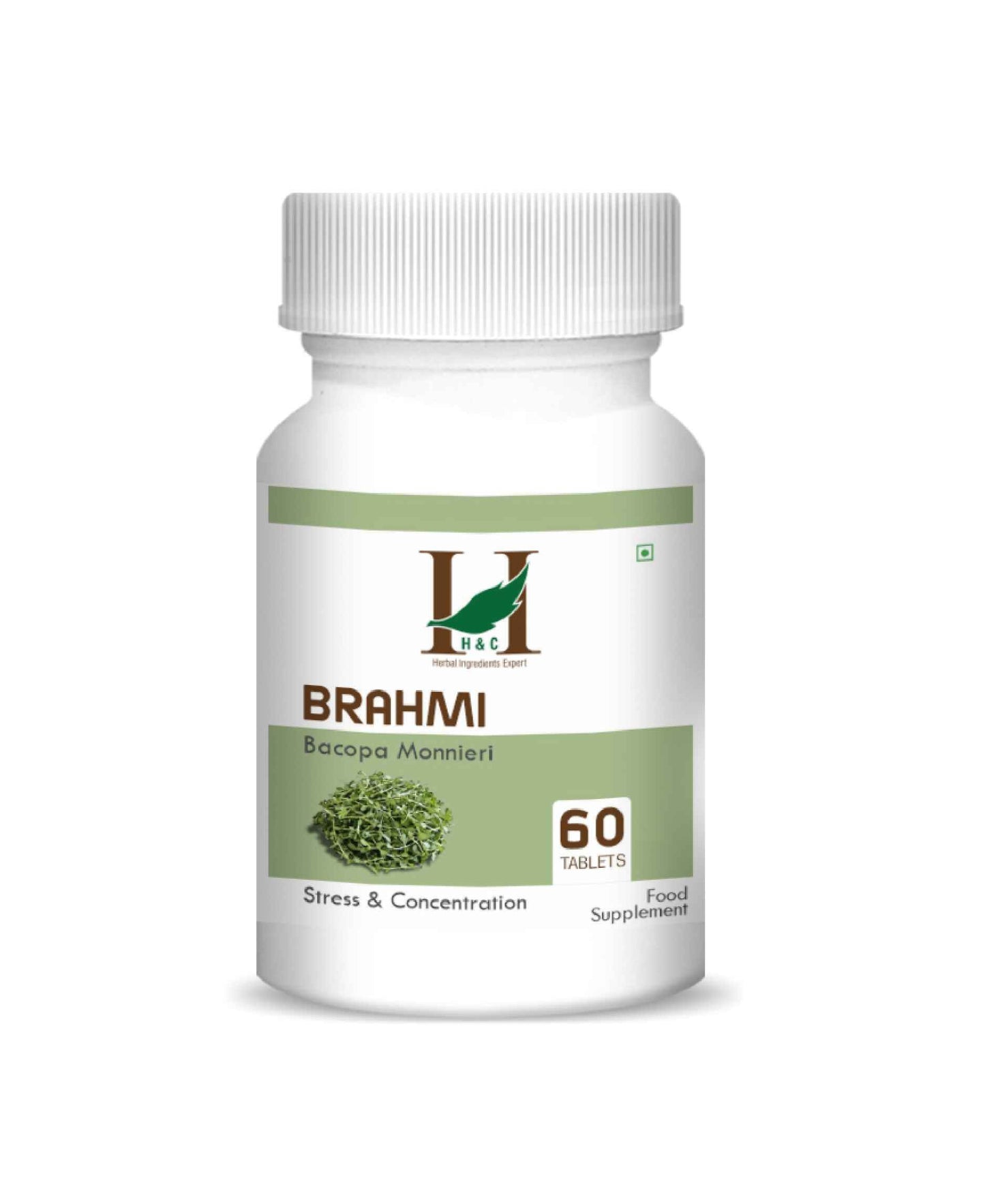 H&C Brahmi Tablets – Natural Ayurvedic Memory Booster & Brain Tonic