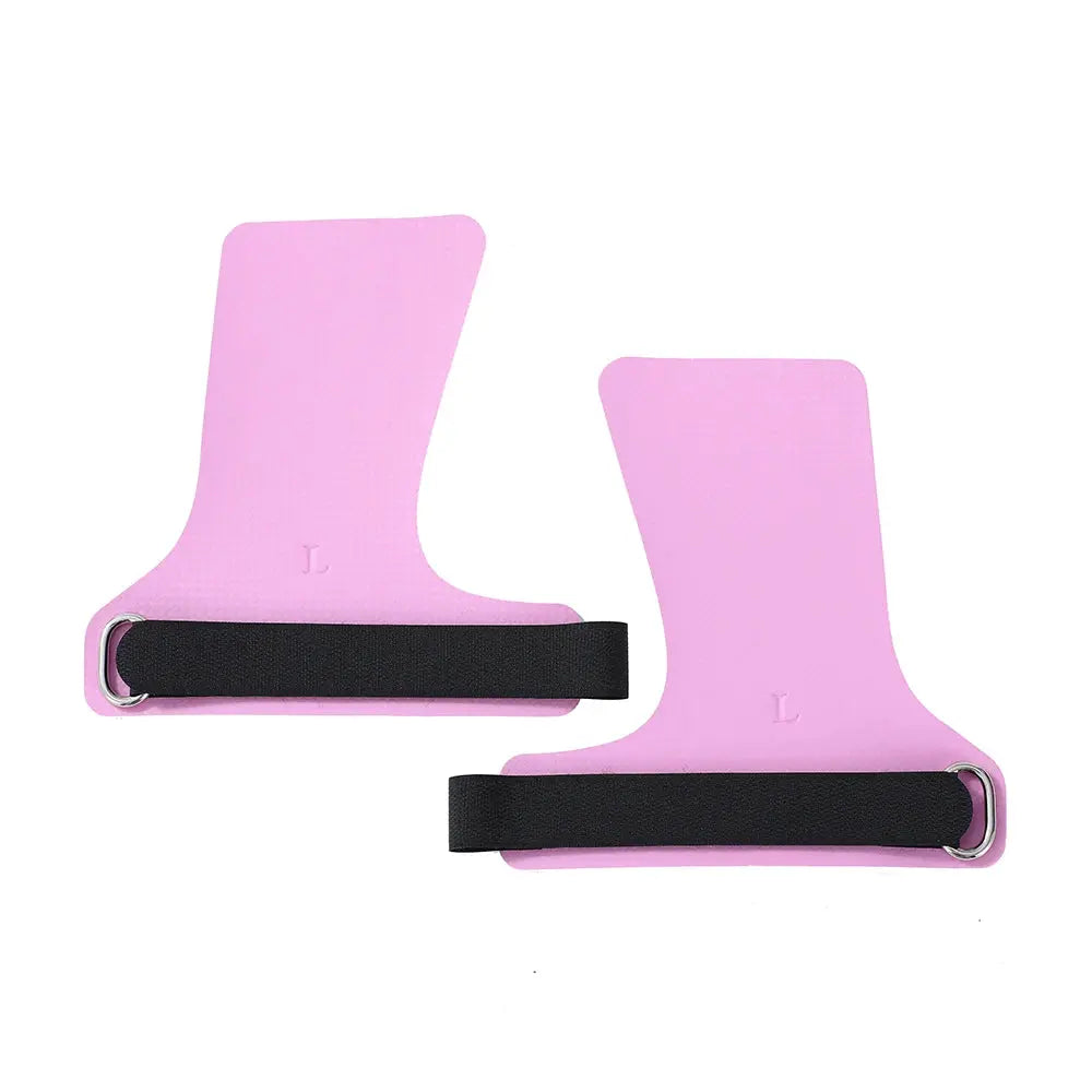 A Pair of Carbon No Finger Hole Hand Grips for Crossfit Pull Ups Cross Training Kettlebell Gymnastics Workout Palm Protector Nova Trendz