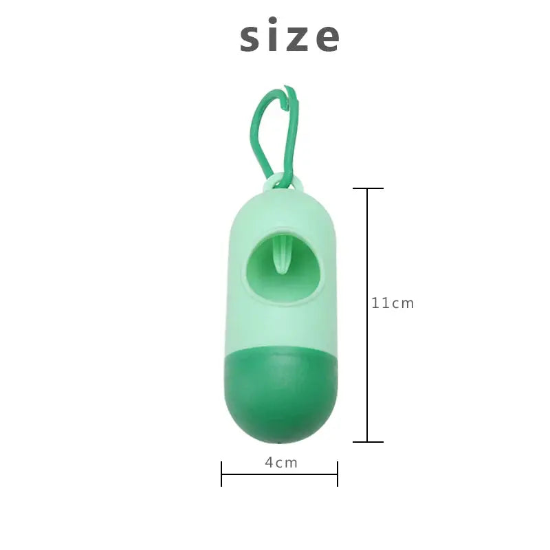1/2/4pcs New Plastic Small Portable Baby Diapers Bags Rubbish Bags Garbage Bag Removable Box Nappy Bag Nova Trendz