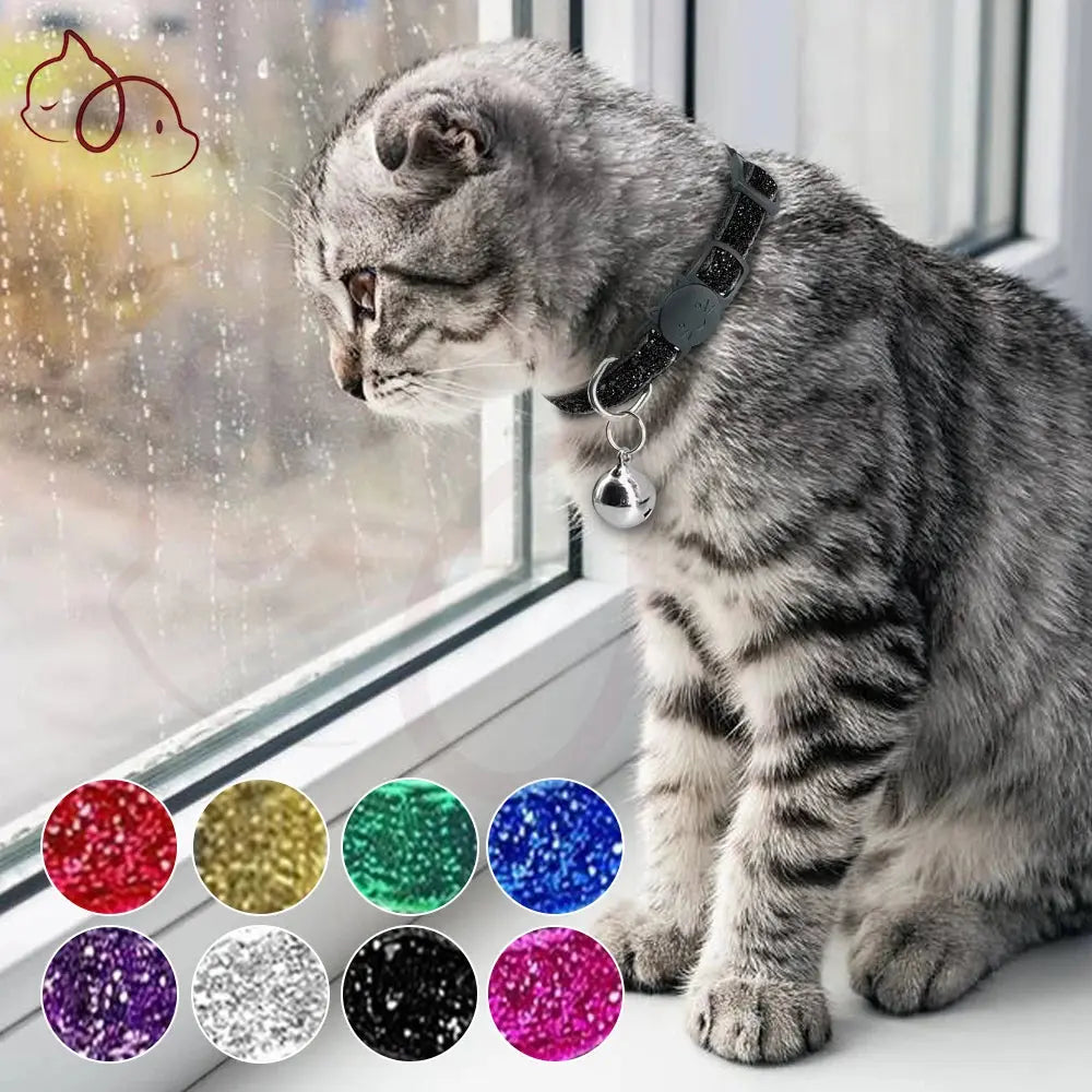 Collar for Cats Necklace Christmas Gift Cat Collar for Cats Accessories Chihuahua Cat Collar Cats Products for Pets Puppy Dogs - Nova Trendz