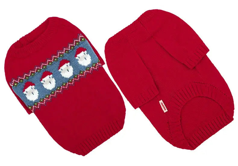 HOOPET Pet Christmas Clothes Christmas Cat Clothes Cotton Pet Clothing For Small Medium Dogs Vest Shirt New Year Puppy Dog Cat Nova Trendz
