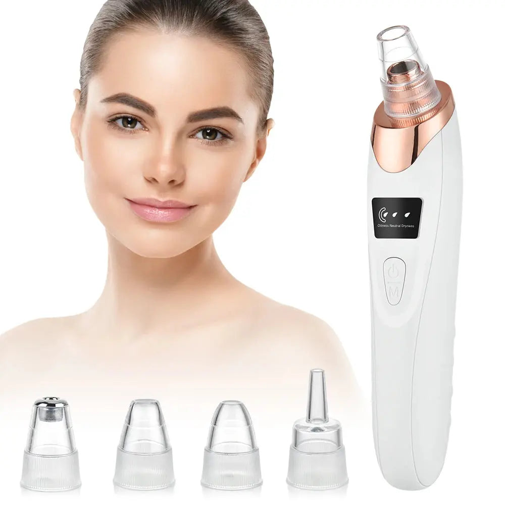 Blackhead Remover Nose T Zone Pore Vacuum Acne Pimple Removal Vacuum Suction Tool Facial Diamond Dermabrasion Machine Face Clean Nova Trendz