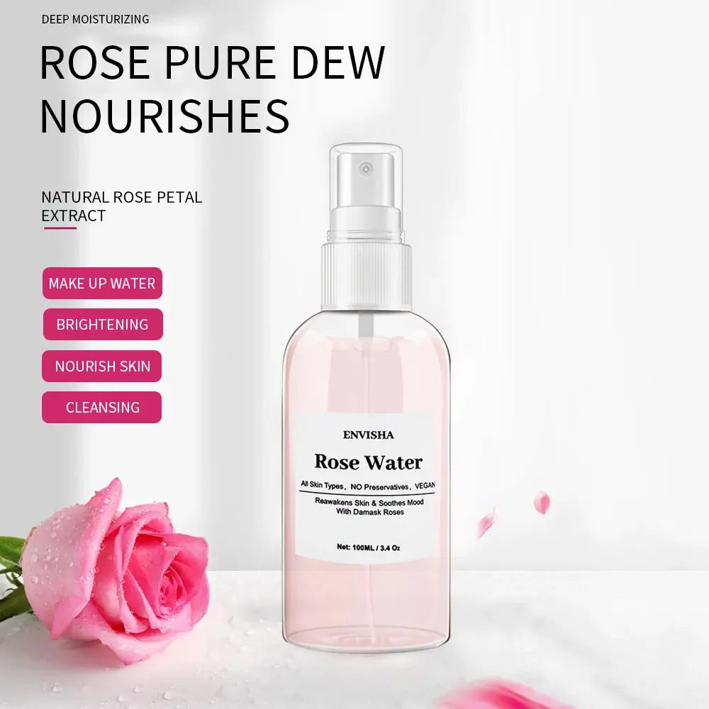 ENVISHA Rose Water Toner for Face, Rose Water Facial Toner for Hydrating Skin Care - Nova Trendz